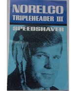 Vintage Norelco Tripleheader III Speedshaver Instruction Booklet 1970s - €3,44 EUR
