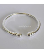 Thick West Indian Bangle, Silver Balls Bangle , Adjustable Bangle ,Chris... - $937.35 MXN