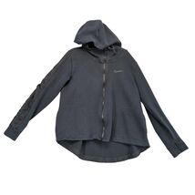 Nike Advance Black Fleece Full Zip Hoodie Cape Jacket Women's M Sportswe... - $45.00