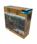 Black Bay Moose Puzzle By Hautman Brothers 1026 Piece Buffalo Games Very... - €10,94 EUR