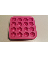 Pink Silicone Candy Mold DIY Chocolate Candy Fondant Baking Mold #22092 ... - £3.48 GBP