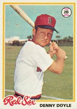 1978 Topps Denny Doyle 642 Red Sox - £0.78 GBP