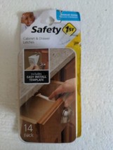 Safety 1st Baby Cabinet Locks Wide Grip Latches 14 Pack - £5.94 GBP