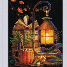 Autumn Bliss Cross Stitch Kit - Create Cozy Memories with Kit 2146 - £57.73 GBP