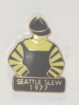 1977 - Seattle Slew - Kentucky Derby Jockey Silks Pin - £14.22 GBP