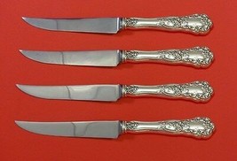 Buttercup by Gorham Sterling Silver Steak Knife Set 4pc HHWS Custom 8 1/2&quot; - £213.86 GBP