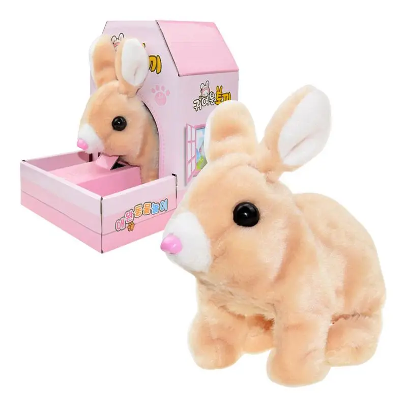 Toys Rabbit Can Walk And Talk Electronic Interactive Pet Rabbit Interactive - £14.82 GBP