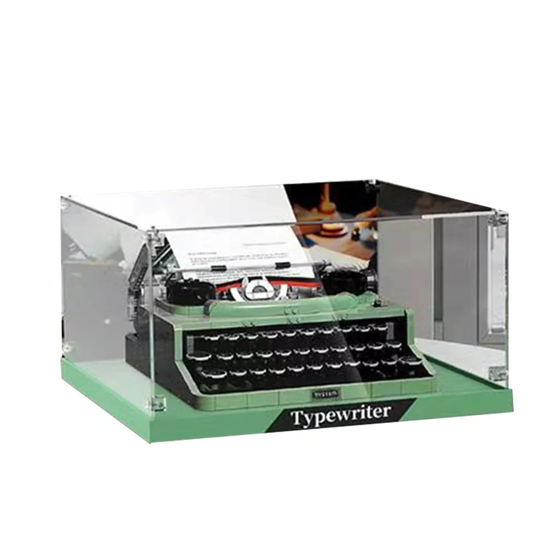 Acrylic Display Case for Lego 21327 Typewriter Showcase Dustproof Clear Displ - £89.48 GBP