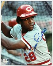Cesar Cedeno Signed Autographed Glossy 8x10 Photo - Cincinnati Reds - $25.00