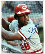 Cesar Cedeno Signed Autographed Glossy 8x10 Photo - Cincinnati Reds - $459.96 MXN