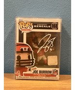 Funko Pop! Joe Burrow #168 Facsimile Laser Autographed Figure (Box &amp; Pro... - $89.75