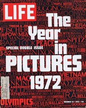 ORIGINAL Vintage Life Magazine December 29 1972 Year in Pictures - £15.48 GBP
