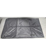 Travel Nylon Garment Bag Lightweight Zippered w/Buttons for Fold-up 19.5... - $8.05 CAD