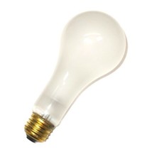 11522 Osram ECA 250W 120V A23 Frosted Incandescent Lamp - £7.16 GBP