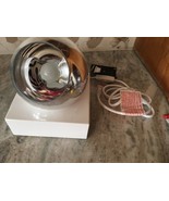 White and Silver studio sphere table lamp Accent - €67,59 EUR