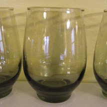 (1)Libbey TEMPO Beverage Glass Tumbler;Olive Green;4½x 2½"; 12 oz. - $24.99