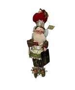 MARK ROBERTS North Pole Baker 11&quot; elf chef FAIRY Ornament NEW with tag - $73.54 CAD
