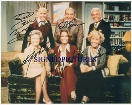 The Mary Tyler Moore Lou Grant Show Signed Autograph 8x10 Rp Photo Georgia Engel - £15.76 GBP