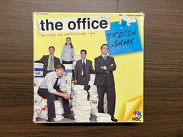 The Office Trivia Game - Pressman - Near Complete - Some Unpunched - £11.00 GBP