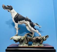 Giuseppe Armani Pointer Hunting Dog Figurine LE 32 of 975 Porcelain Florence - £267.28 GBP