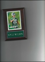 KYLE WILSON PLAQUE NEW YORK JETS NY FOOTBALL NFL   C - $1.97
