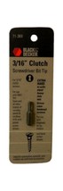 Black &amp; Decker 71-369 3/16&quot; Clutch Screwdriver Bit Tip - £10.47 GBP