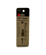 Black &amp; Decker 71-369 3/16&quot; Clutch Screwdriver Bit Tip - £10.34 GBP