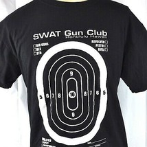 Swat Gun Club Honolulu Hawaii L T-Shirt Large Mens Target Practice Sharpshooter - £18.85 GBP