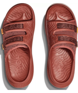 HOKA ORA LUXE UNISEX SLIDE SANDALS Shoes Cushioned  RED WOMEN&#39;S SZ 6(6.5... - £60.26 GBP