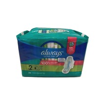 Always Ultra Thin Flexi-Wings Size 2 20 Pads New - $217.13 MXN