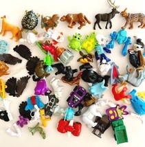 Kinder Egg Toys Lot Figurines And Parts Pieces Bulk Of 50 Plus Micro E24 - £15.66 GBP