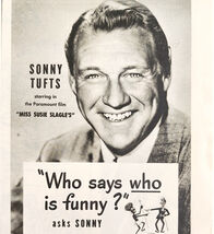 1946 Fleers Candy Coated Peppermint Gum Advertisement Sonny Tufts Actor ... - $371.80 MXN 1946 Fleers Candy Coated Peppermint Gum Advertisement Sonny Tufts Actor ... - $371.80 MXN