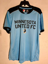 Adidas MLS Jersey Minnesota United FC Team Light Blue sz L - £10.07 GBP