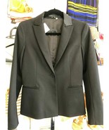 Theory Schwarz ANDY S Blazer/Jacke 6 - $117.71