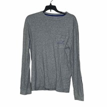 Vineyard Vines T-Shirt Size XS Gray Whale Logo Mens 100% Cotton LS Sleeve Logo - £14.23 GBP