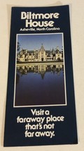 Biltmore House Vintage Travel Brochure Asheville North Carolina BR11 - £7.43 GBP