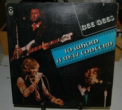 Vintage The Bee Gees To Whom It May Concern ATCO SD 7012 Record Album Vinyl - £15.97 GBP