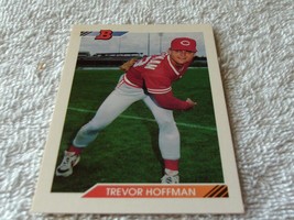 1992   TREVOR  HOFFMAN    ROOKIE   BOWMAN  # 11    GEM  MINT    REDS  BA... - £118.02 GBP