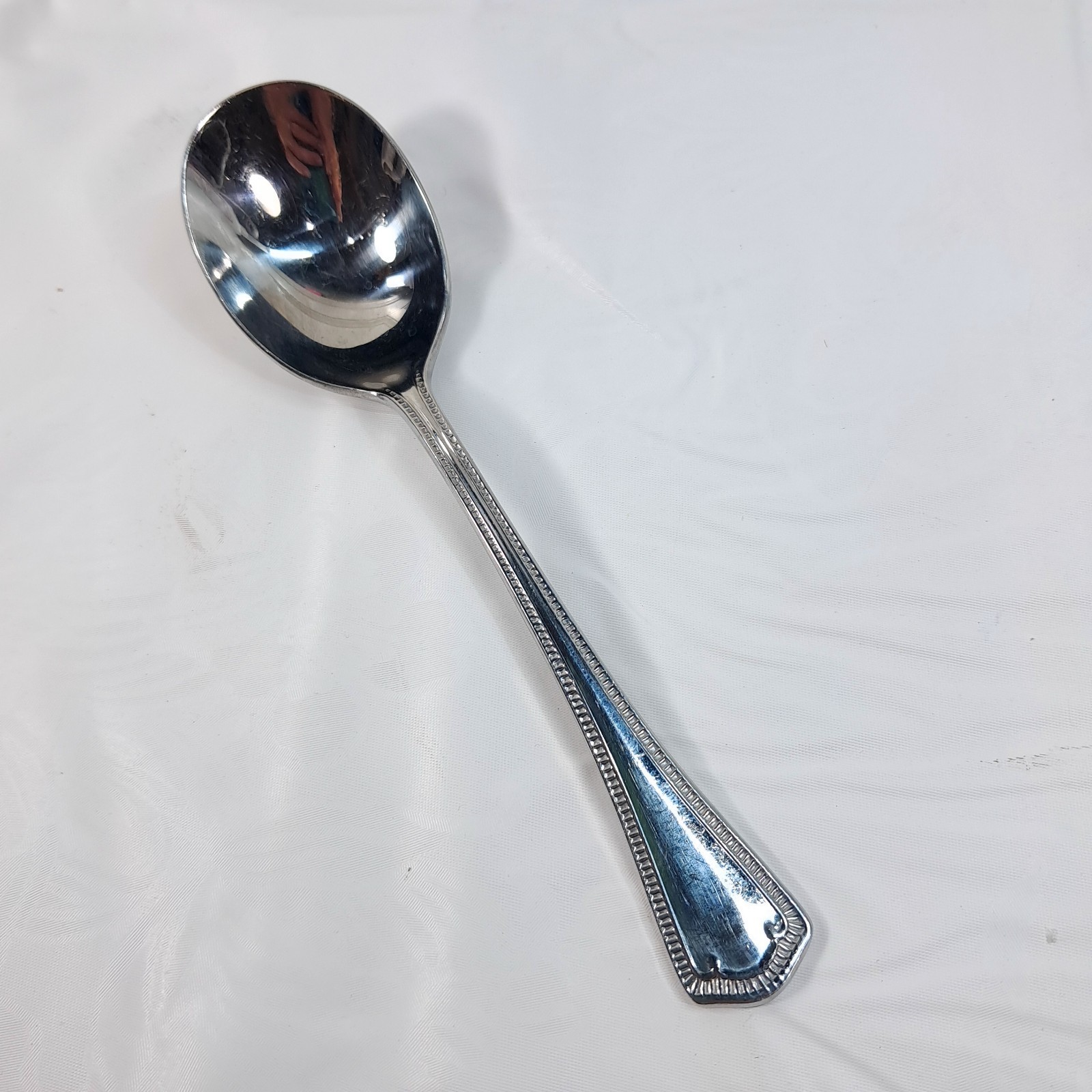 Waterford Somerset sugar spoon 6 1/8&quot; SUSPN Stainless glossy Vintage - $14.00