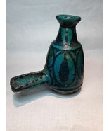 Kashan Islamic turquoise blue glazed oil lamp - £775.91 GBP