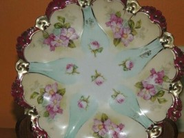 One Porcelain Salad / Luncheon Plate 7+&quot; marked 33 17 possibly Austria /... - $14.39