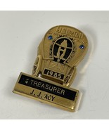 Houston Livestock Show And Rodeo Pin 1985 Youth Education Treasurer Pin ... - $29.53