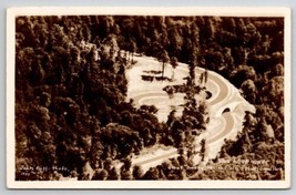 Smokey Mtns North Carolina RPPC The Loop Over Jack Huff Photo 1937 Postcard L28 - £13.55 GBP