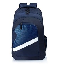 Standard Backpack For Men Navy Blue | 35L Water Resistant School College Bags - £35.68 GBP