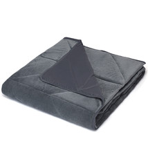 17lbs Home Weighted Blanket Queen/King Size Glass Beads Crystal Velvet Fabric - £59.14 GBP