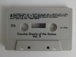 Country Greats Of The Sixties Vol. 2 1977 Cassette Tape Only - $34.39 MXN