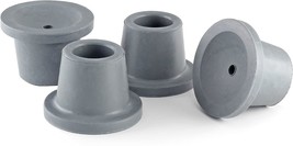 Uenhoy 4 Pcs Replacement Rubber Feet For Shower Chair, Shower Bench,, 1&quot;, Grey - £13.91 GBP