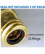 3 Sets FORKLIFT PROPANE CYLINDER TANK COUPLER VALVE O-RING LPG TANKS GASKET - $13.34 CAD