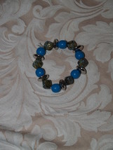 Murano Inspired Turqoise Fashion Bracelet - £4.75 GBP