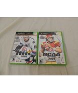 Xbox EA Sports NCAA Football 2004 and NHL 2005 Lot of 2 Games! Classics ... - $86.77 MXN